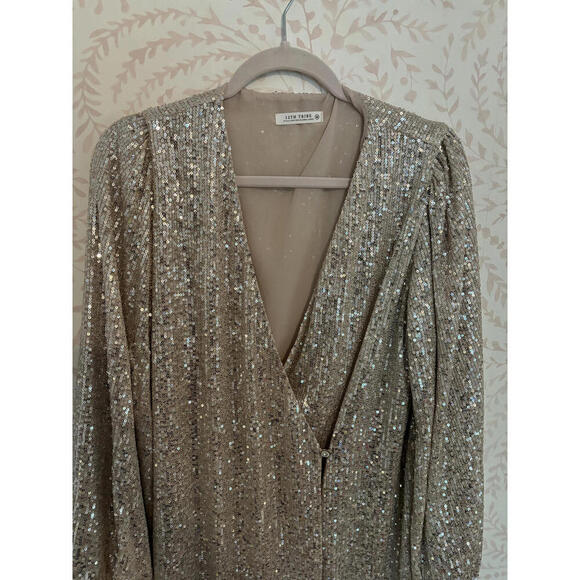 FALL SALE! NWOT 12th Tribe Sparkling Sequin Dress - Picture 9 of 9